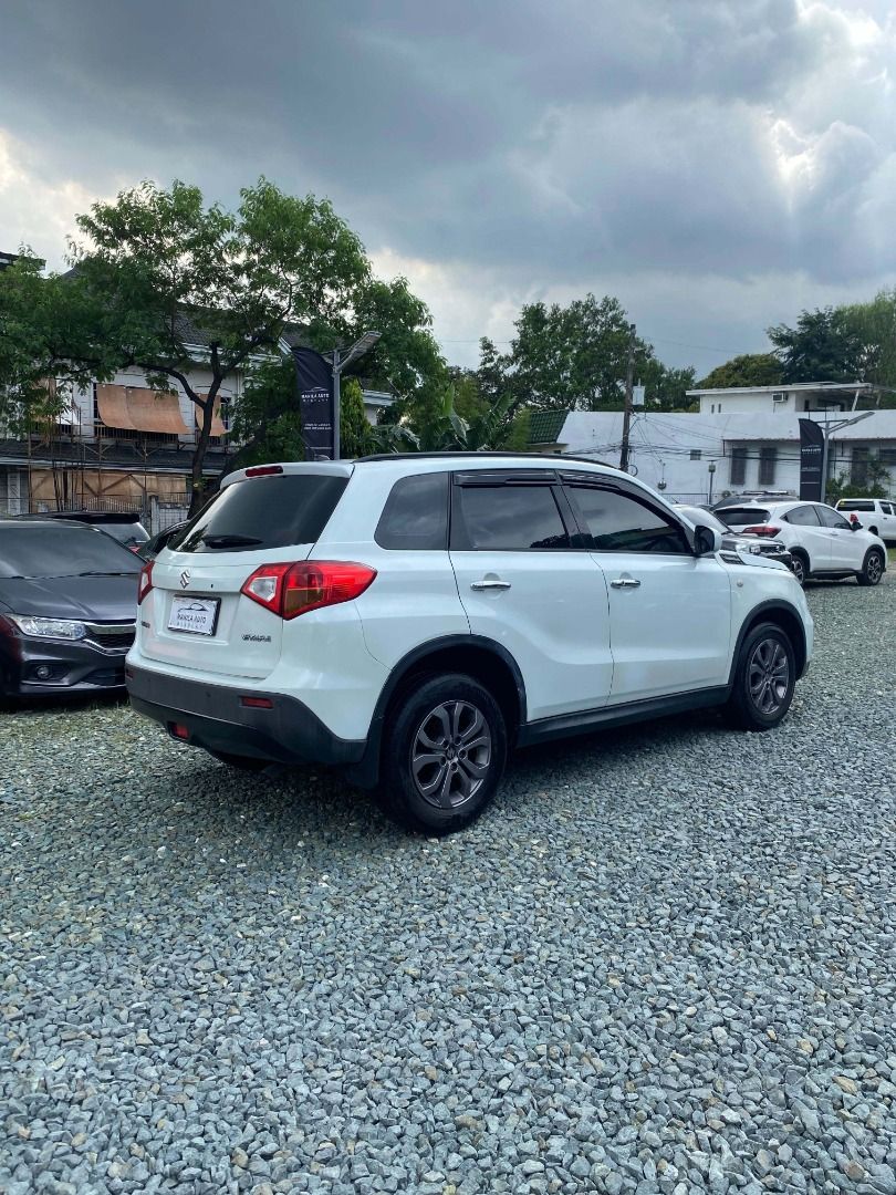 Suzuki Vitara GL Plus Auto (Category: Used Cars) located in Pasig City. Submitted by pureocean-057512 (Listing ID 1468972180, Image 3). Description: 2019 SUZUKI VITARA GL PLUS GAS AUTOMATIC TRANSMISSION Downpayment: ₱127,744 White Automatic Transmission Gasoline Engine 3 ending plate 44tkms mileage Paddle shifters Multimedia controls Touchscreen monitors All Stock All Power All Original 100% not flooded 100% no history of accidents Fresh in and o