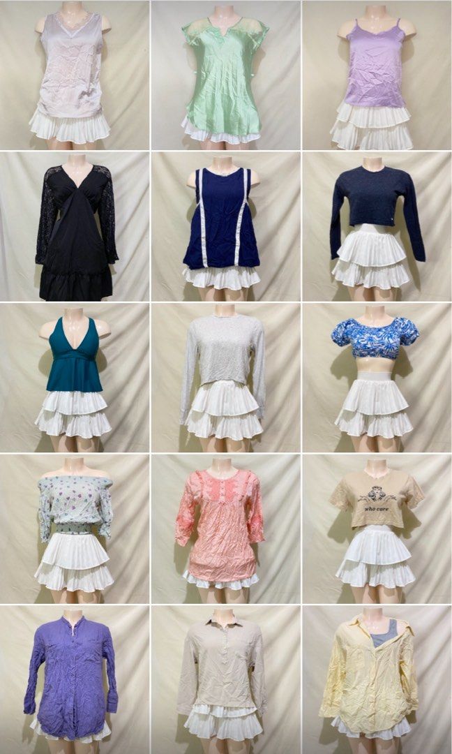 TAKE ALL BUNDLE #2 (Category: Others Tops) located in Dasmarinas. Submitted by hannah.oakph (Listing ID 1469106441, Image 1). Description: .