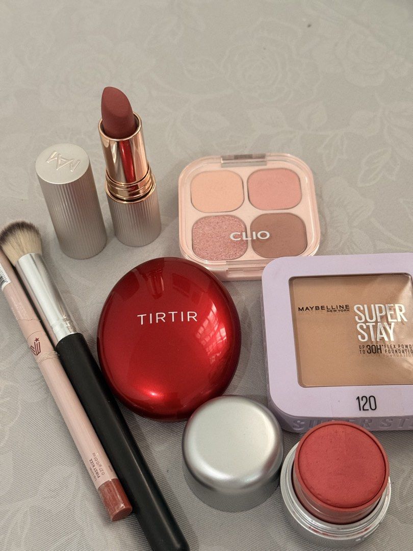 Take All for 600 (Category: Makeup) located in Rizal. Submitted by lovekylekale (Listing ID 1469005768, Image 1). Description: Take all!!! - maange lipstick P101 - clio pink eyeshadow - maybelline superstay shade 120 - tirtir 13w - vice lipliner kizz.