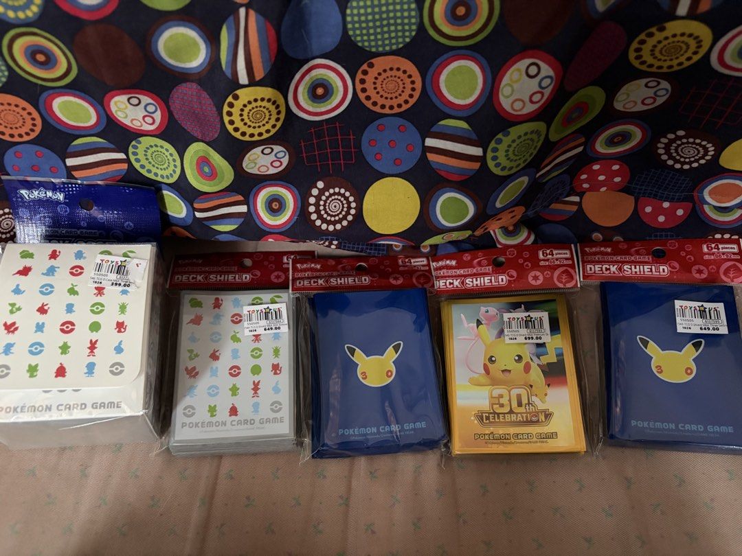 Tcg 30th anniversary pokemon sleeves (Category: Board Games & Puzzles) located in Valenzuela. Submitted by holy_zeff06 (Listing ID 1469009144, Image 1). Description: Pm lang for price , each price my be different..