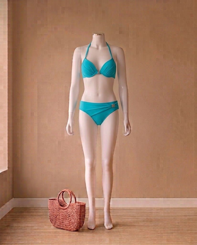TEAL BLUE DIAMOND BIKINI SWIMSUIT (Category: Bikinis & Swimsuits) located in Marikina City. Submitted by minimalistmanila (Listing ID 1469012531, Image 1). Description: Imported teal blue 2 pc bikini. With diamond accents. Medium fit. Never worn. Order now!.