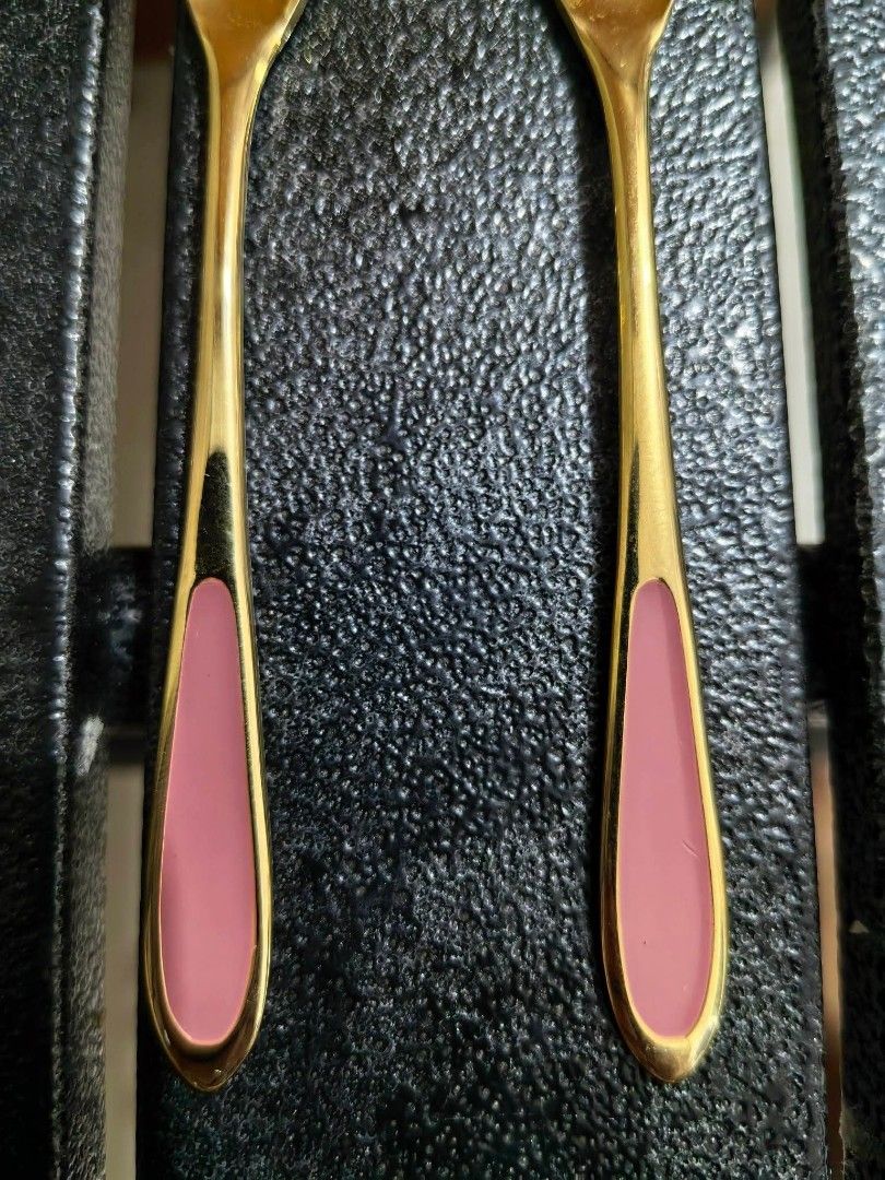 Teaspoon - Goldtone Stainless Steel Pair (Category: Other Kitchenware & Tableware) located in Cebu City. Submitted by dudes_villanueva (Listing ID 1468978317, Image 3). Description: Teaspoon - Goldtone Stainless Steel 📌 In excellent condition..