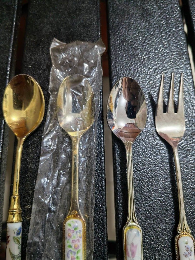 Teaspoons and a Fork - Stainless Set of 4 (Category: Other Kitchenware & Tableware) located in Cebu City. Submitted by dudes_villanueva (Listing ID 1468977528, Image 3). Description: Teaspoons and a Fork - Stainless Set of 4 📌 In excellent condition. 📌 May Minton. Very light tarnish lang barely visible. Isa Naka plastic seal pa..