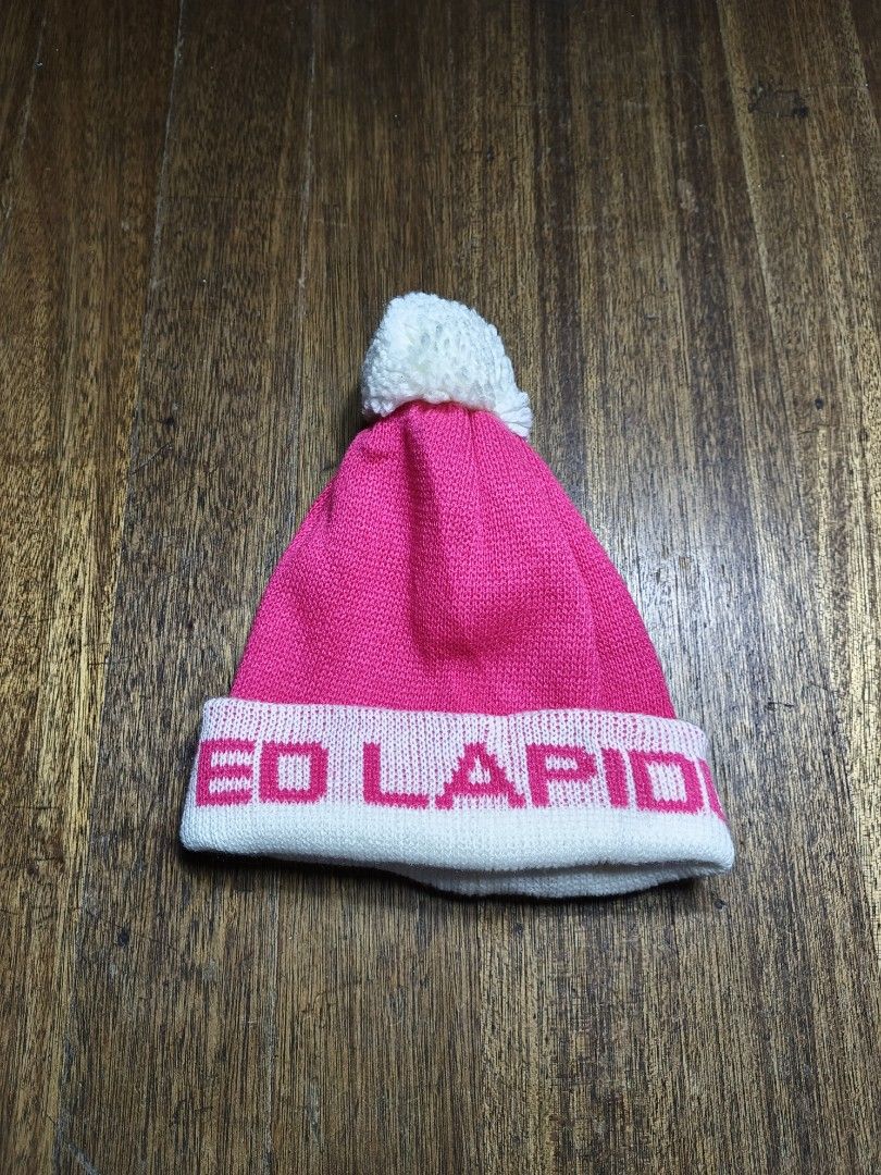 Ted Lapidus Pink Winter Beanie Pom Pom Hat (Category: Hats & Beanies) located in Mandaluyong City. Submitted by heatgear (Listing ID 1469048839, Image 1). Description: - Brand: Ted Lapidus - Color: Bright pink with white cuff and pom pom - Material: Soft, warm knit - Size: Standard adult size (small to medium women's - Condition: Clean and ready to wear 280 + sf location mandaluyong.