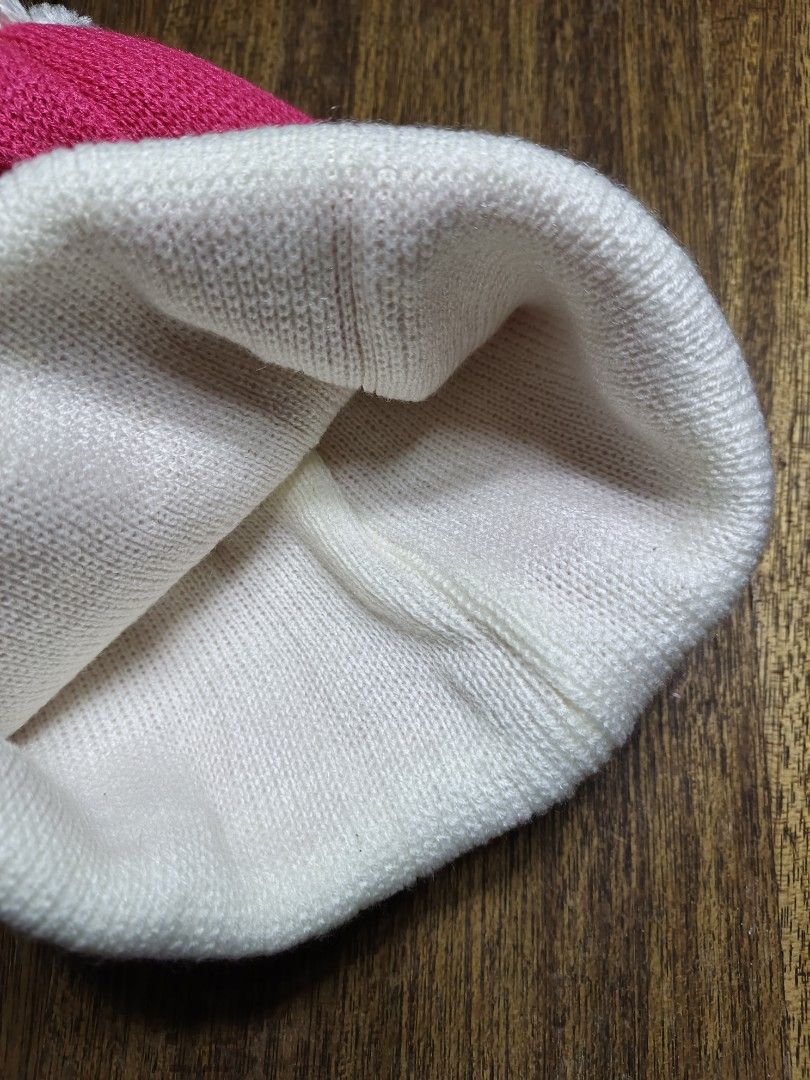Ted Lapidus Pink Winter Beanie Pom Pom Hat (Category: Hats & Beanies) located in Mandaluyong City. Submitted by heatgear (Listing ID 1469048839, Image 2). Description: - Brand: Ted Lapidus - Color: Bright pink with white cuff and pom pom - Material: Soft, warm knit - Size: Standard adult size (small to medium women's - Condition: Clean and ready to wear 280 + sf location mandaluyong.