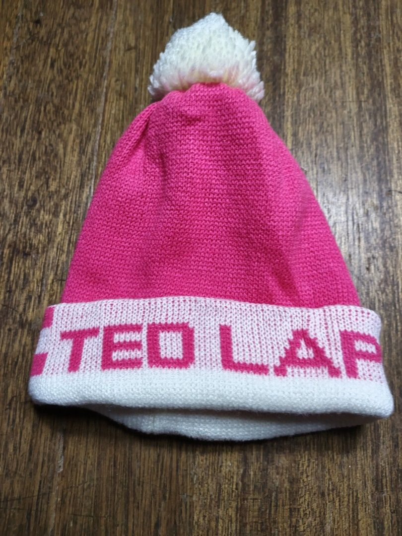 Ted Lapidus Pink Winter Beanie Pom Pom Hat (Category: Hats & Beanies) located in Mandaluyong City. Submitted by heatgear (Listing ID 1469048839, Image 3). Description: - Brand: Ted Lapidus - Color: Bright pink with white cuff and pom pom - Material: Soft, warm knit - Size: Standard adult size (small to medium women's - Condition: Clean and ready to wear 280 + sf location mandaluyong.