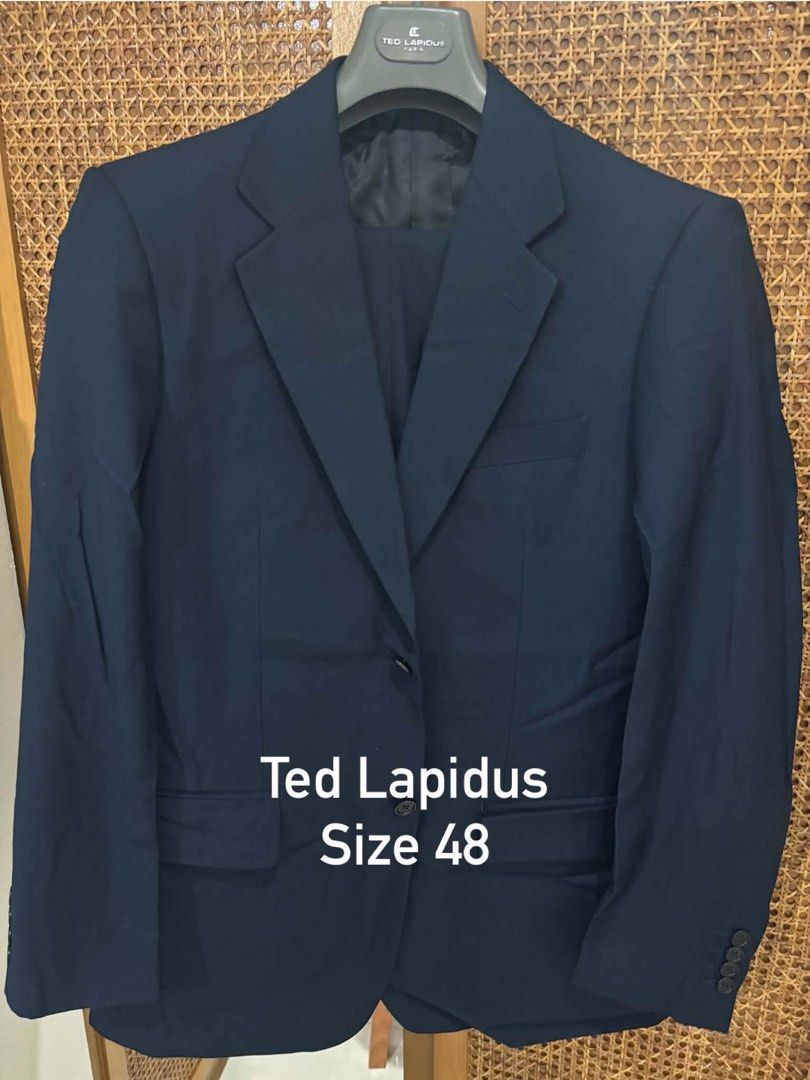 Ted Lapidus Suit Coat with Pants (Category: Coats, Jackets and Outerwear) located in Bacoor. Submitted by pmartnz_ (Listing ID 1469111601, Image 1). Description: - Pre-loved. Bought from UAE - Selling with Pants - If with Pants, Php 900 - Can be used for office or formal events - Size 48 Euro.