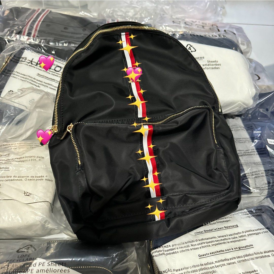 T///H Poppy Nylon Backpack (Category: Backpacks) located in Bulacan. Submitted by mykakarizza (Listing ID 1469091392, Image 1). Description: RESTOCK✨✨ Black onlyyy SALE ₱750!! Poppy Nylon Backpack Size: 33 x 25 x 13 cm Add paperbag 100 📸 Actual pics! 🙋🏻‍♀️ ─── ✦ ─── ✦ ─── ✦ ─── ✦ ─── 🛍️ LOOKING FOR MORE RESELLERS 🛍️ ✨ Buy 3 pcs of ANY items — FREE SHIPPING NA!🚚 ✨ Buy 10 items → FREE SF + ₱50 OFF EACH! 💖 PM us for 30 pcs & up WS 🤍 #Mallpul