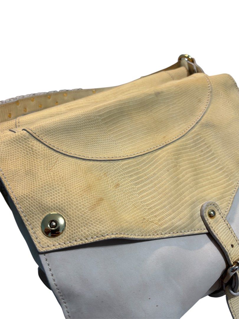 Thakoon Rampling Satchel (Category: Luxury Bags & Wallets) located in Cagayan de Oro. Submitted by thatsdopethrift (Listing ID 1469074226, Image 3). Description: Authentic Thakoon Rampling Satchel in the multi-texture “Panna” colorway. This particular silhouette is a true piece of American fashion history, hailing from Thakoon Panichgul’s highly anticipated Spring/Summer 2011 collection—the designer’s very first runway handbag line. Known for its