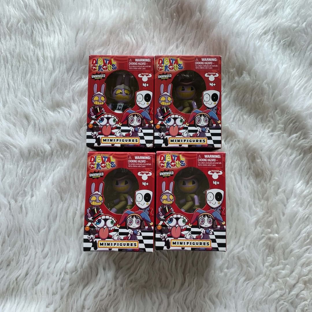 The Amazing Digital Circus Minifigures Box (Category: Designer & Blind Box Toys) located in Makati City. Submitted by binspolmat (Listing ID 1469008035, Image 3). Description: - Brand new and ready to ship - Ideal collectibles for fans and kids alike.