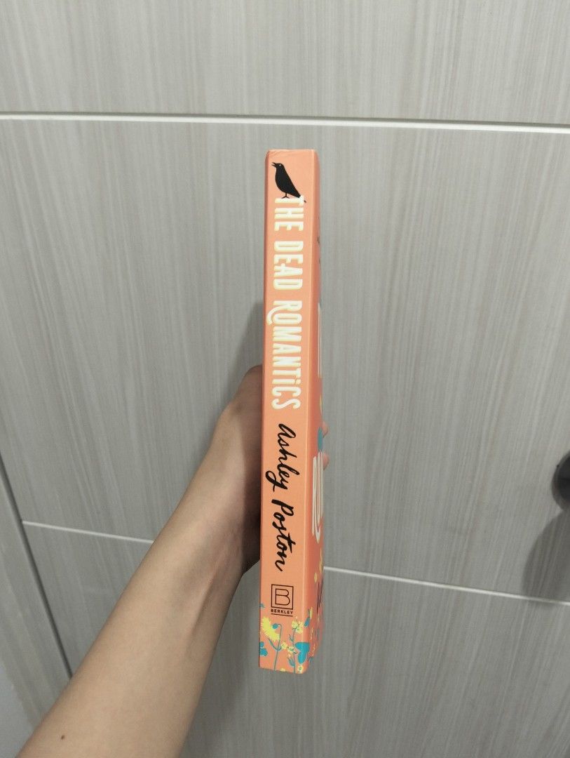 The Dead Romantics by Ashley Poston (Category: Storybooks) located in Quezon City. Submitted by hanajiso (Listing ID 1469074590, Image 3). Description: - Title: The Dead Romantics by Ashley Poston - Format: Paperback (Jove edition) - Genre: Contemporary romance bestseller - Condition: Clean pages and solid spine - Plot: Follows ghostwriter Florence Day on an unexpected journey about love - Size: Standard paperback.