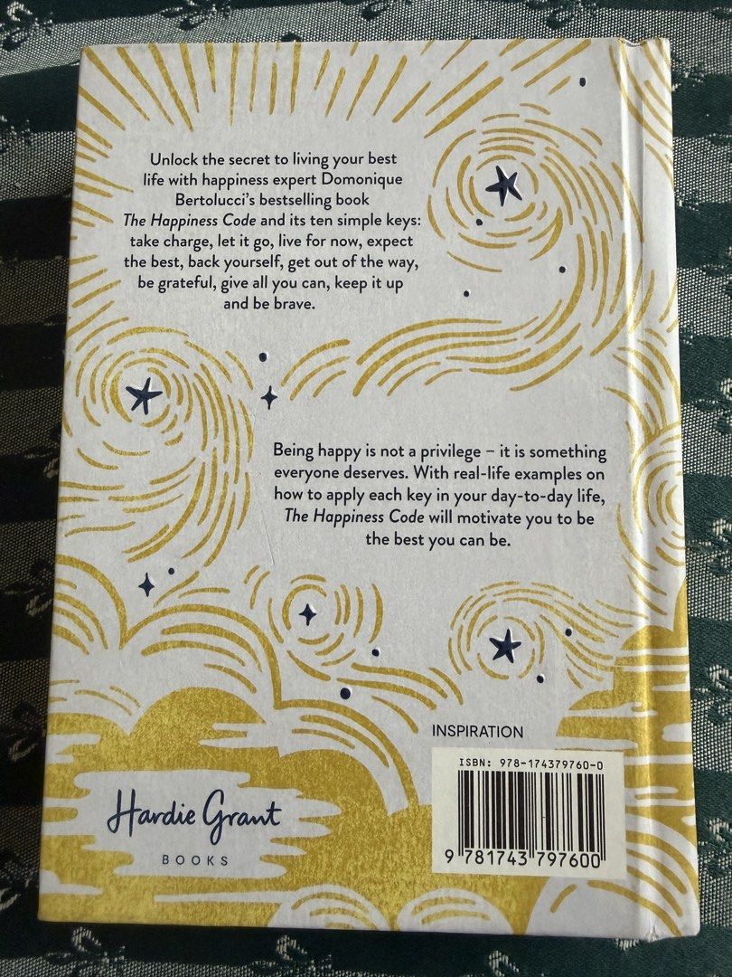The Happiness Code by Domonique Bertolucci (Category: Storybooks) located in Paranaque City. Submitted by juniofrankie (Listing ID 1468978507, Image 2). Description: - decluttering - read only once .