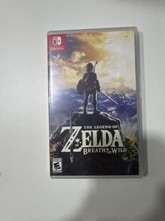The Legend Of Zelda Breath Of The Wild Nintendo Switch Physical Game ...