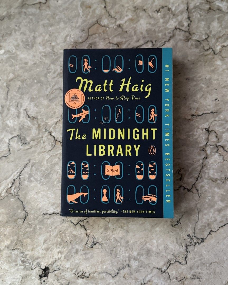The Midnight Library by Matt Haig (Category: Storybooks) located in Malabon City. Submitted by betterdaysbookstore (Listing ID 1469053938, Image 1). Description: clean pages 📍 location: Valenzuela 💳 payment: Gcash 📦 Shipping via J&T only 📌 Note: • payment first policy • delivery fee c/o buyer • more photos available upon request.