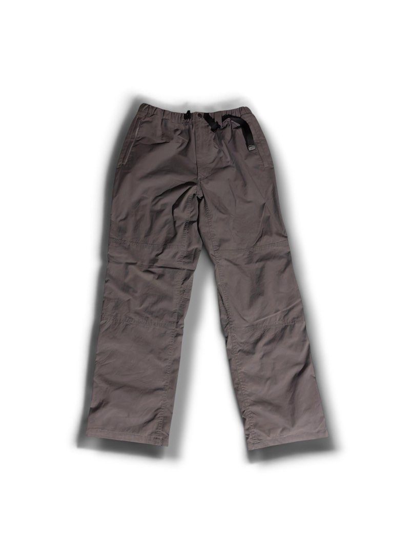 The North Face Hiking Pants (Category: Activewear) located in Manila. Submitted by youngvill (Listing ID 1468795903, Image 1). Description: - Color: gray - Closure: Button waist - Pockets: Secure zippered side pockets - Condition: Clean, no major flaws - Ideal for: Outdoor trails or Streetwear outfits.