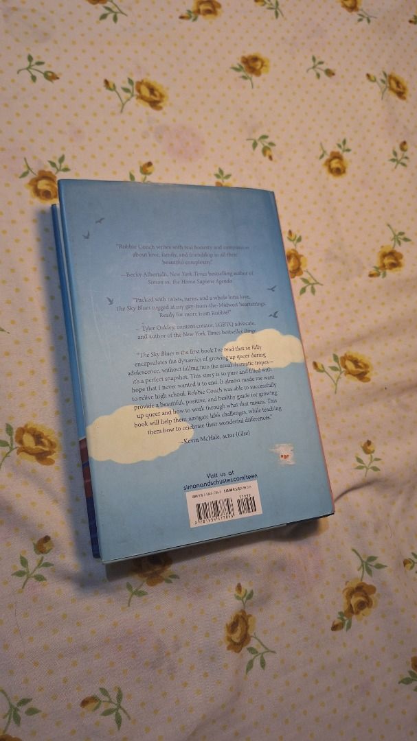 The Sky Blues - by Robbie Couch (Category: Storybooks) located in Manila. Submitted by bookshop_ni_marcussy (Listing ID 1468967498, Image 2). Description: The Sky Blues by Robbie Couch (Queer Novel) - 625 Pesos DM for more photos.