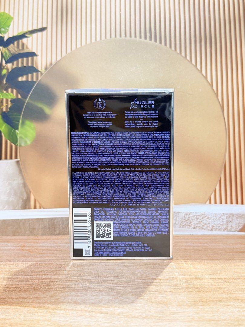 Thierry Mugler Amen EDT 100ml (Category: Fragrance & Deodorants) located in Binan City. Submitted by perfsloveph (Listing ID 1469141282, Image 2). Description: Brand new and on hand. No haggling please. Last price posted. IG: @perfsloveph 💳 Gcash, Bank Transfer, Credit Card Same‑day delivery within Metro Manila, Laguna, and Cavite. J&T for other areas. Find your signature scent. Get yours now 🌹 DISCLAIMER: Any of the brands in our posts are not