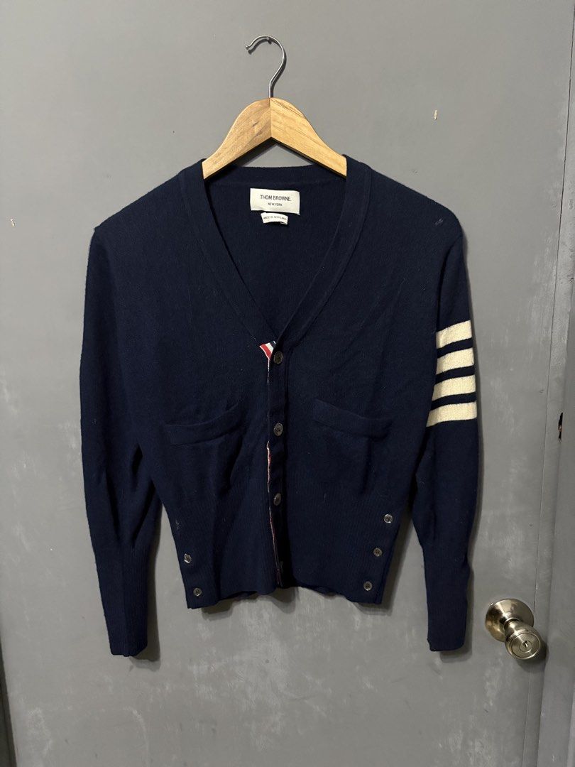 Thom Browne Cashmere Cardigan (Category: Coats, Jackets and Outerwear) located in Iloilo. Submitted by bygone.ph (Listing ID 1469034446, Image 1). Description: .