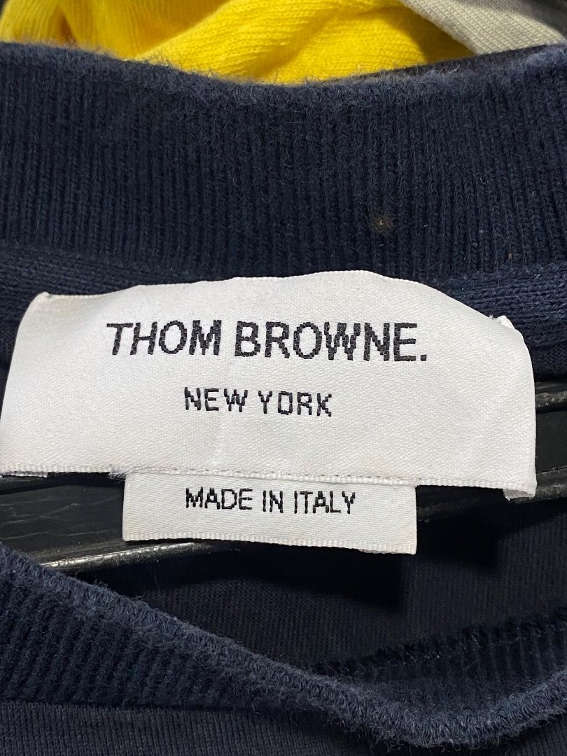 Thom Browne RWB Stripe Pocket Tee (Category: Tshirts & Polo Shirts ) located in General Santos City (Dadiangas). Submitted by abu_tasneem1 (Listing ID 1468935409, Image 2). Description: Thom Browne RWB Stripe Pocket Tee 24.5/25-27 dimensions authenticity guaranteed very good to excellent .