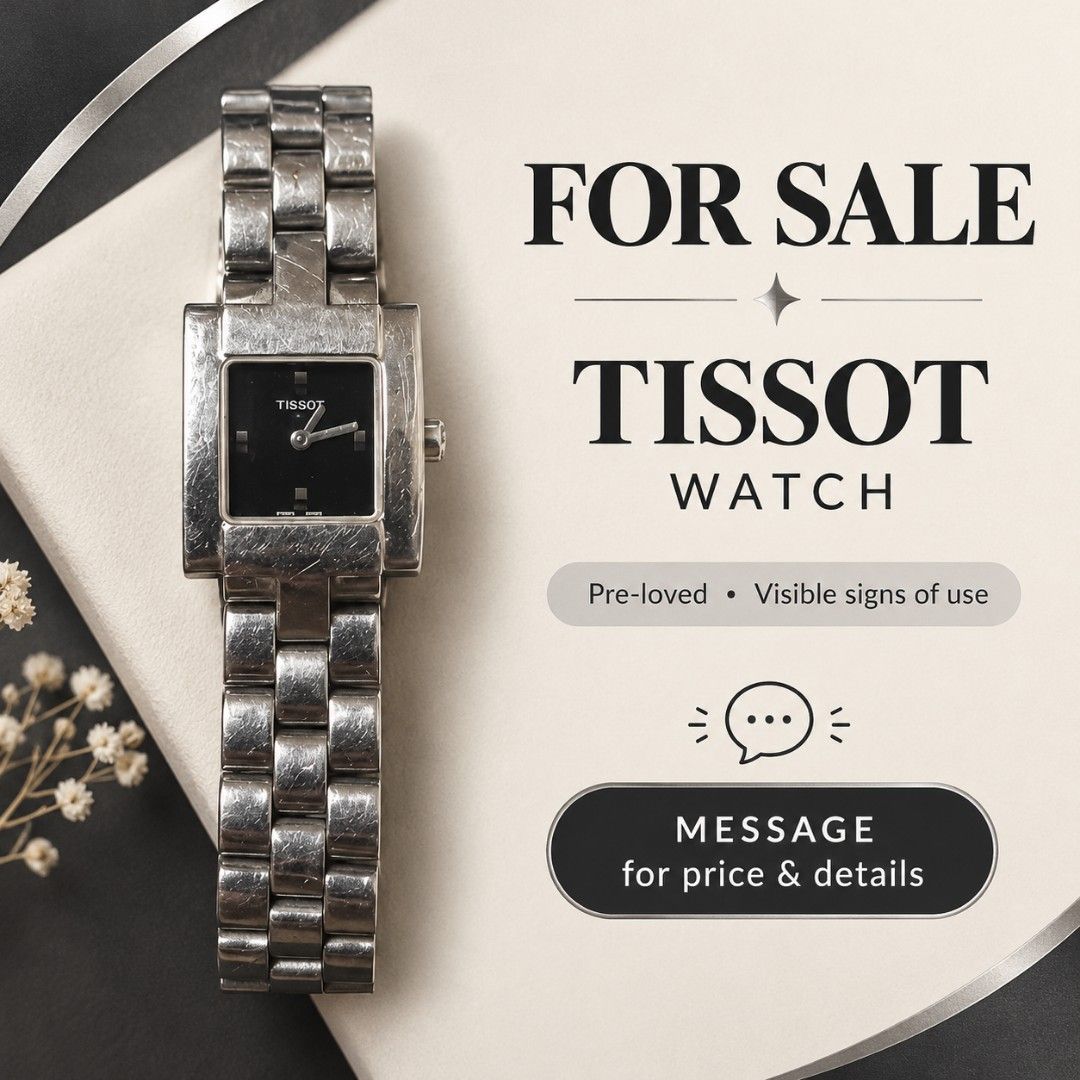 Tissot 1853 (Category: Women's Watches) located in Manila. Submitted by conmercado031402 (Listing ID 1468973057, Image 1). Description: vintage Tissot 1853 selling for 1500.