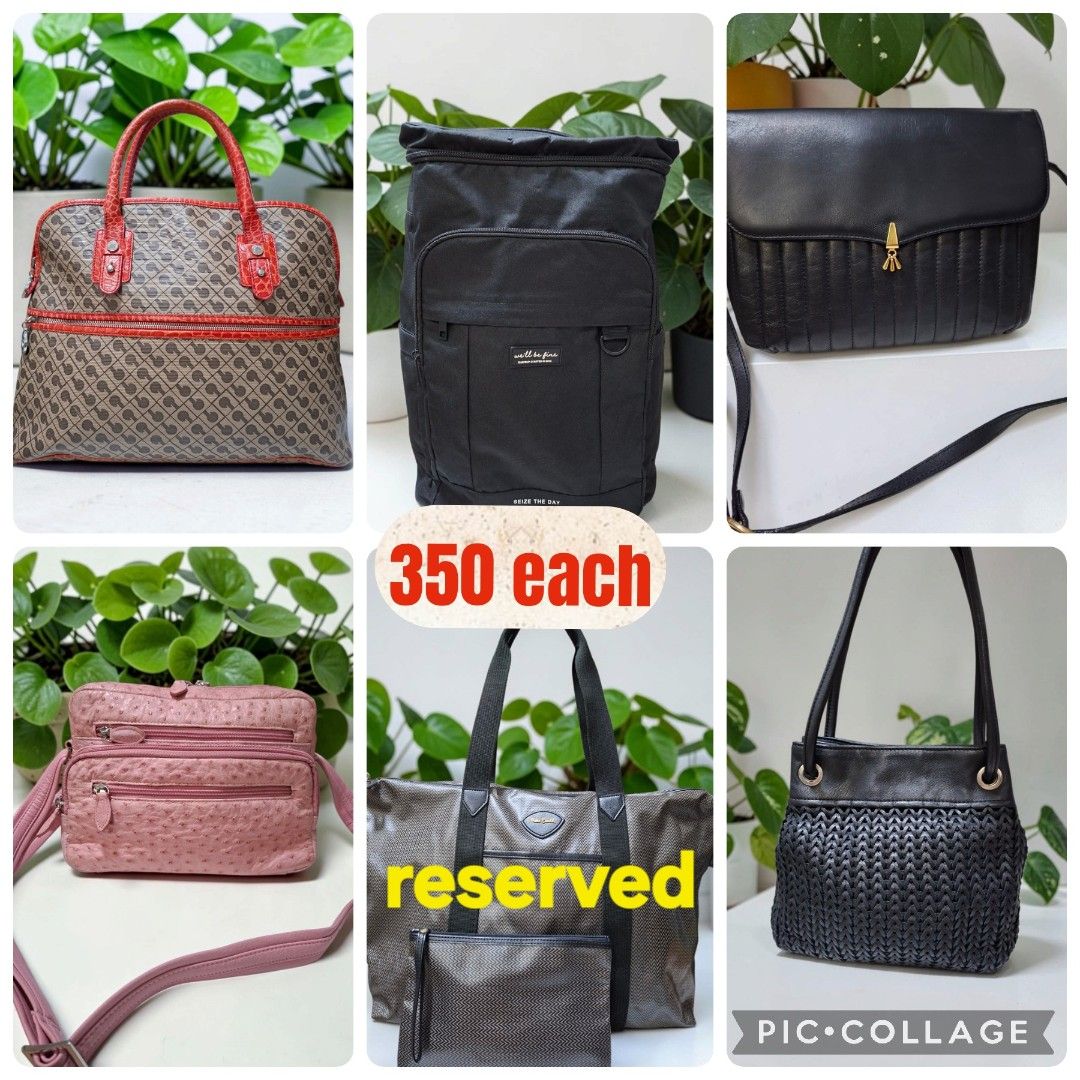 EVERYHING ON SALE AT 350 EACH!! (Category: Cross-body Bags) located in Las Pinas. Submitted by annachiaonair2037 (Listing ID 1468939263, Image 2). Description: YES!! 350 EACH ONLY OR 3 FOR 1K DECLUTTER SALE!! NO MORE TAWAD!! MURA NA YAN!! MINE NOW PAY NOW NA!! add SF ALL FROM JAPAN ALL HAVE INDIVIDUAL LISTINGS.