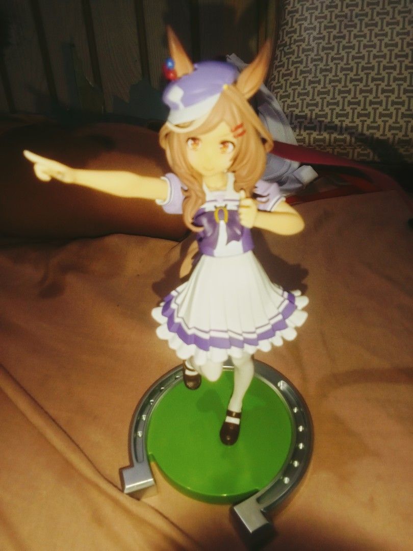toys collection (Category: Vintage Collectibles) located in Manila. Submitted by fastfox.79dae (Listing ID 1469083105, Image 2). Description: FS: Uma Musume (Matikanetannhauser) & Demon Slayer (Tanjiro) Figures (Bundle) Price: ₱1,500 (Take all / dalawa na) — open for slightly negotiable / tawad Condition: Brand new / Never played. Nabuksan lang ang box para tingnan nung nabili (BIB), pero hindi nagamit dahil pangkoleksyon pala at hindi laruan. Co