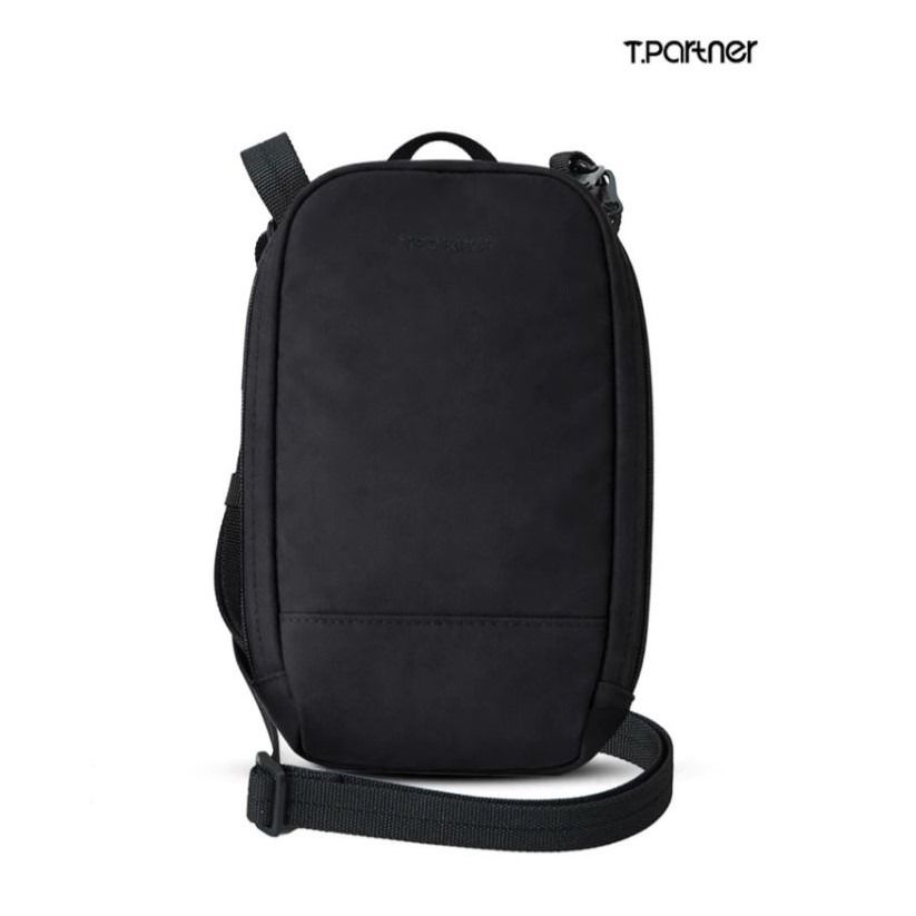 TPartner MovePass RFID-Blocking Crossbody Bag (Black) (Category: Sling Bags) located in Muntinlupa City. Submitted by groundplaycustomerservice (Listing ID 1468974608, Image 1). Description: Selling a TPartner MovePass Crossbody Bag — a practical bag for everyday use and travel! Brand new. Never been used. Received as a gift. Perfect for international travel, airport trips, sightseeing, or just locally for everyday use. Keep your important belong