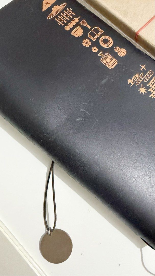 TRAVELER'S Notebook Kyoto Edition (Category: Stationery & School Supplies) located in Rizal. Submitted by artandjournals (Listing ID 1468988436, Image 2). Description: May mark sa charm area kase naglyan ko pala nang charm. Usually nasa shelf lang ito. Complete packaging and inclusions. Shipping cost by buyer: J&T weekends Lalamove/Grab to be booked by buyer, coming from Cainta, Rizal.