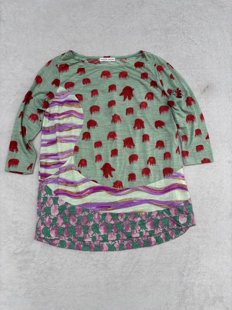 Tsumori Chisato 2 Tops as pack (Category: Coats, Jackets and Outerwear) located in Baguio. Submitted by thecollector2600 (Listing ID 1469002737, Image 2). Description: both width -19” Length -21” and 24”.