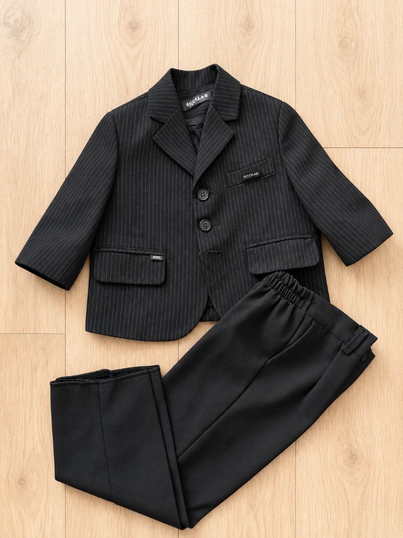 Tuxedo set (Category: Babies & Kids Fashion) located in Davao. Submitted by purple_stitch87 (Listing ID 1468962527, Image 1). Description: Fit to 12-18 months like new. the cloth is not cheap.