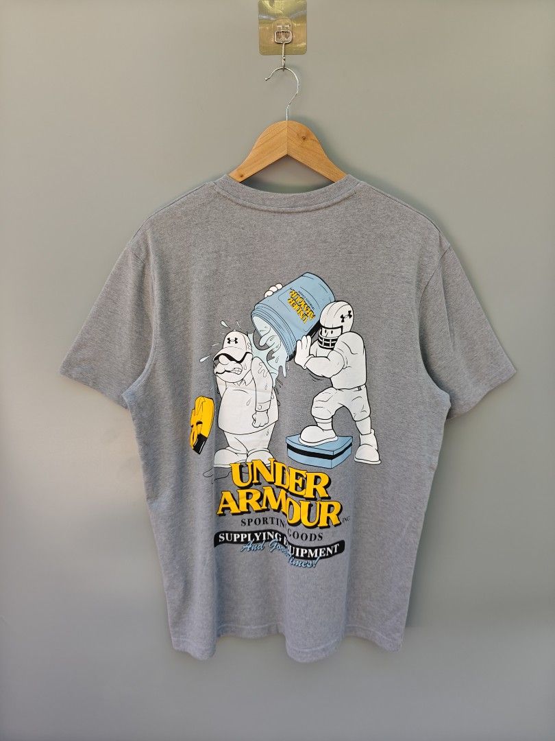 Under Armour (Category: Tshirts & Polo Shirts ) located in Alaminos. Submitted by epargne (Listing ID 1469016683, Image 1). Description: ◾Size : XL ◾Dimes : Length"30 , Width"24 ◾LIKENEW CONDITION! ◾WASHED W/ FABCON AND READY TO WEAR 🛒Price : + Shipping fee.