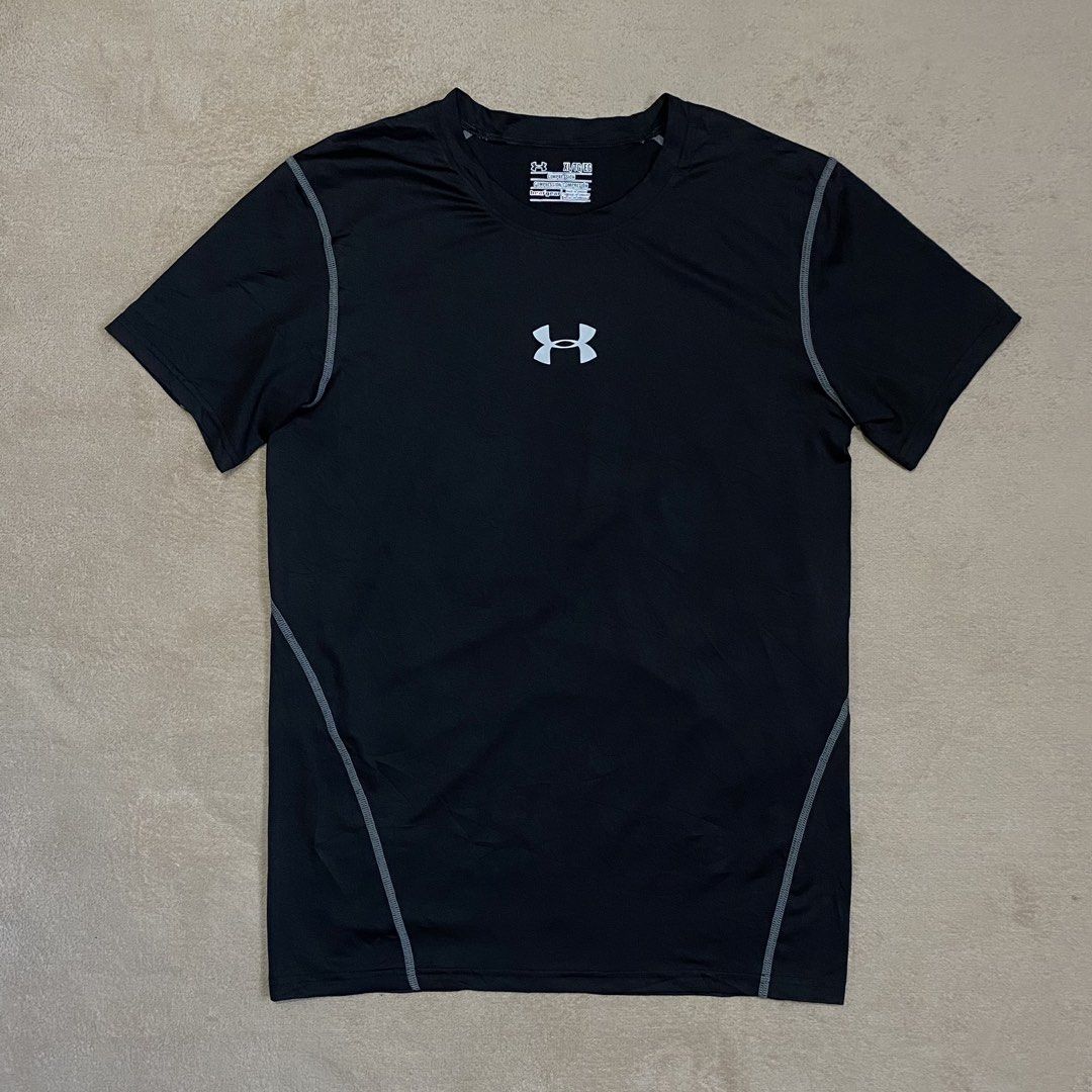 Under Armour Compression (Category: Activewear) located in Polomolok. Submitted by larnel27 (Listing ID 1469058304, Image 1). Description: - Size medium to large - Dimension: 18x27 / Hem 17 - Color rate 9.8 - No flaws, cut washtag only.