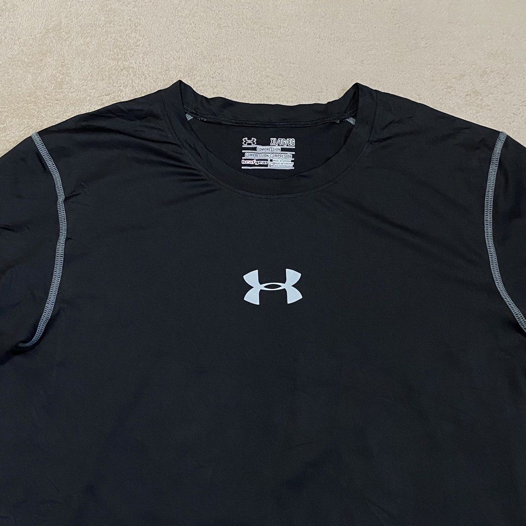 Under Armour Compression (Category: Activewear) located in Polomolok. Submitted by larnel27 (Listing ID 1469058304, Image 2). Description: - Size medium to large - Dimension: 18x27 / Hem 17 - Color rate 9.8 - No flaws, cut washtag only.