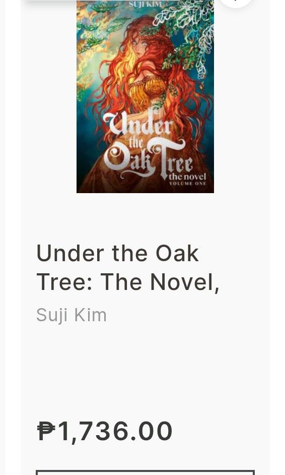 Under the oak tree volume 1 (regular hardback) (Category: Storybooks) located in Bacolod City. Submitted by flowerfield21 (Listing ID 1469092542, Image 3). Description: Bought for 1.5k, selling only for 1.2k last price. Book is 1.7k currently in Fullybooked Mop: Gcash, Bank Transfer Mod: J&T, LBC, Meet ups in SM bacolod city only Will send watermarked video of condition upon request..