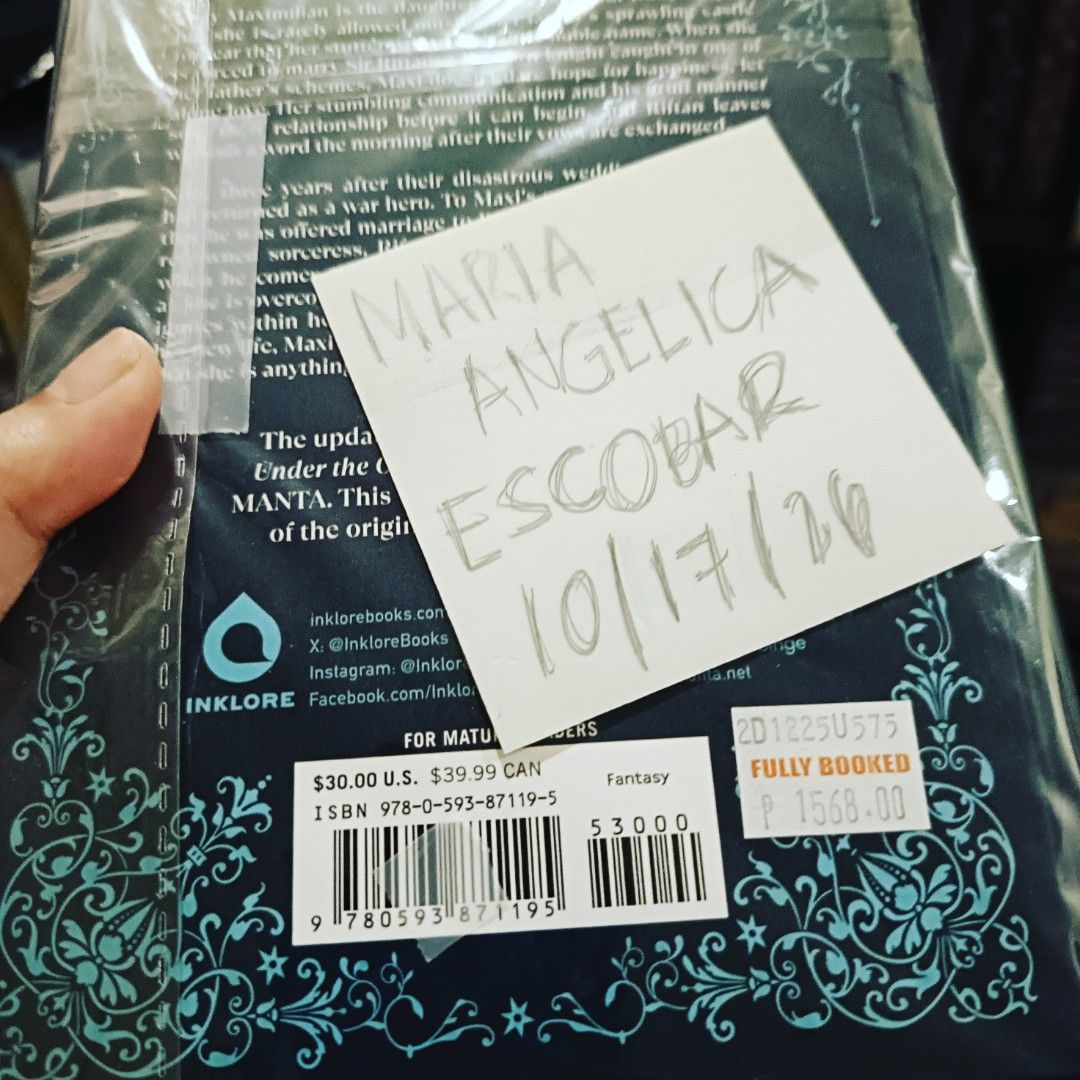 Under the oak tree volume 1 (regular hardback) (Category: Storybooks) located in Bacolod City. Submitted by flowerfield21 (Listing ID 1469092542, Image 2). Description: Bought for 1.5k, selling only for 1.2k last price. Book is 1.7k currently in Fullybooked Mop: Gcash, Bank Transfer Mod: J&T, LBC, Meet ups in SM bacolod city only Will send watermarked video of condition upon request..