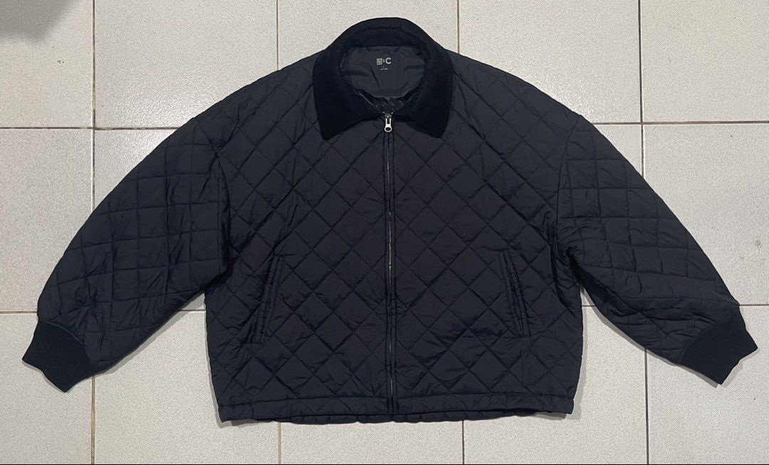 Uniqlo C Jacket (Category: Coats, Jackets and Outerwear) located in Mandaue City. Submitted by MJ_80 (Listing ID 1469083336, Image 1). Description: Womens Uniqlo C Pufftech Blouson Padded Fullzip Black Jacket Large Dimes : 25 X 24 See photos for measurements Color rate & Condition : 9.8/10 Price : 950 .