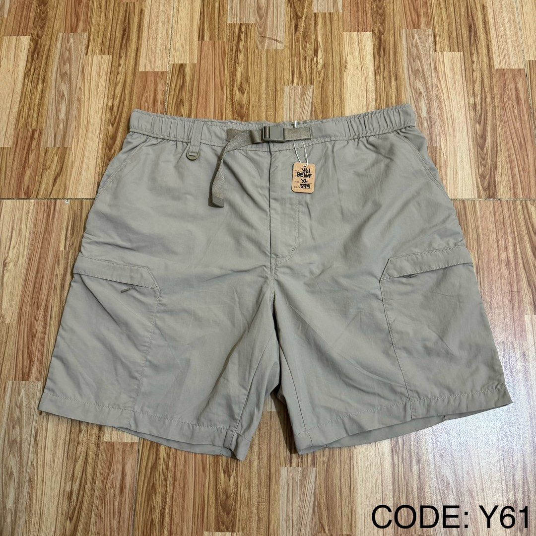 UNIQLO MEN’S GEARED SHORTS (Category: Shorts) located in Manila. Submitted by thrifthing_121102 (Listing ID 1469125134, Image 1). Description: UNIQLO MEN’S GEARED SHORTS •SIZE: XL •WAIST: 35-38” •LENGTH: 19” •HEM: 12.5” •COLOR: Beige •CODE: Y61 •EXCELLENT CONDITION •NO ISSUES ₱599 + SF ✅All items are in excellent to new condition. ✅Color may vary due to lighting. 📦J&T Express or Lalamove Shipping. 💸Gcash Payment. 📍Moonwalk, Paranaque City.