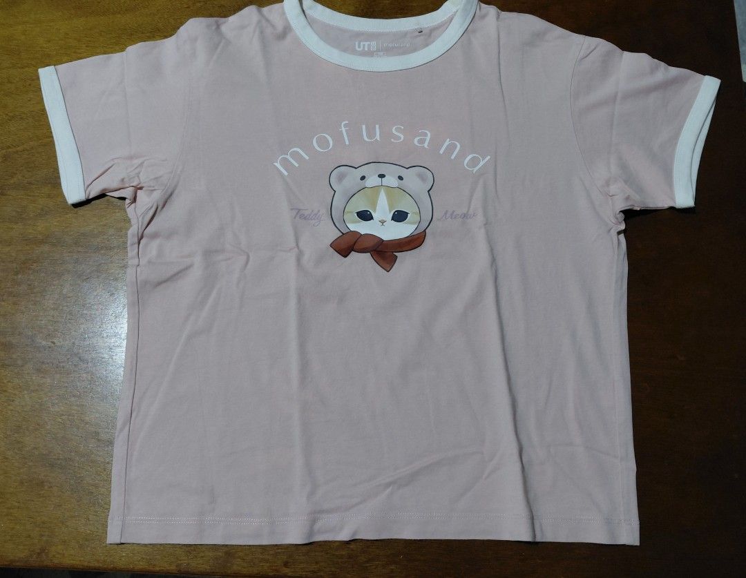 UNIQLO mofusand t-shirt bundle (Category: Shirts) located in San Pablo. Submitted by maddyn_ (Listing ID 1469100441, Image 2). Description: - size 150 in kids but can fit s-m - slight flaws on the neckline (shown in the photos attached).