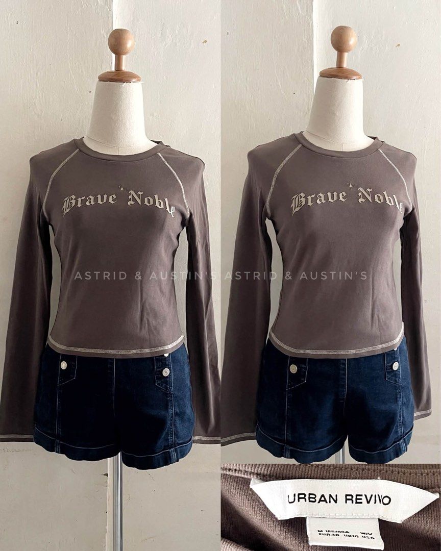 Urban Revivo longsleeves top (Category: Longsleeves) located in Dasmarinas. Submitted by allisongrey1323 (Listing ID 1468945330, Image 1). Description: Urban Revivo longsleeves top Medium on tag good as new price: 580.