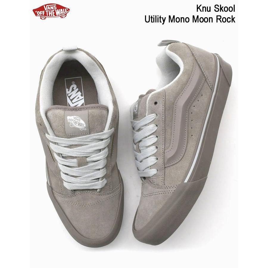 Vans Knu Skool Utility Mono Moon Rock grey (Category: Sneakers) located in Caloocan City. Submitted by jysn6 (Listing ID 1469038664, Image 1). Description: used twice size 10 us men no box padala from australia 101% Authentic.