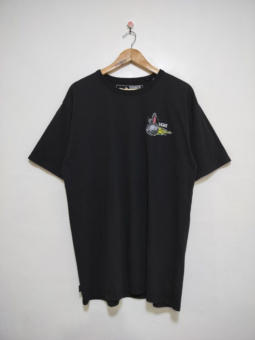 Vans x Zion Wright Off The Wall T-Shirt (Category: Tshirts & Polo Shirts ) located in Taguig. Submitted by thriftybounce (Listing ID 1468998628, Image 1). Description: Fit : L-XL Width : 22 Length : 30 Color Rate : 9.5/10 Issue : None.
