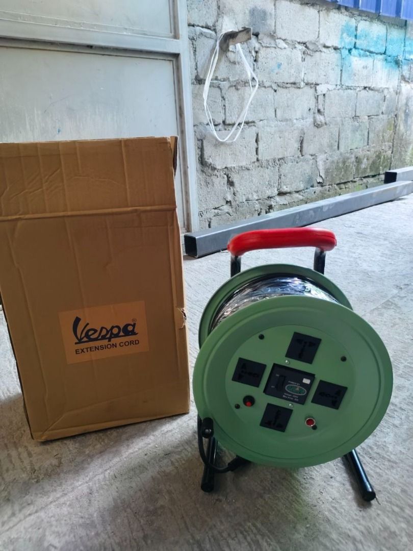Vespa Cable Reel Specs: 30mtrs (Category: Home Improvement Tools & Accessories) located in Manila. Submitted by 09171479278_elsie. (Listing ID 1468947941, Image 1). Description: Vespa Cable Reel Specs: 30mtrs.