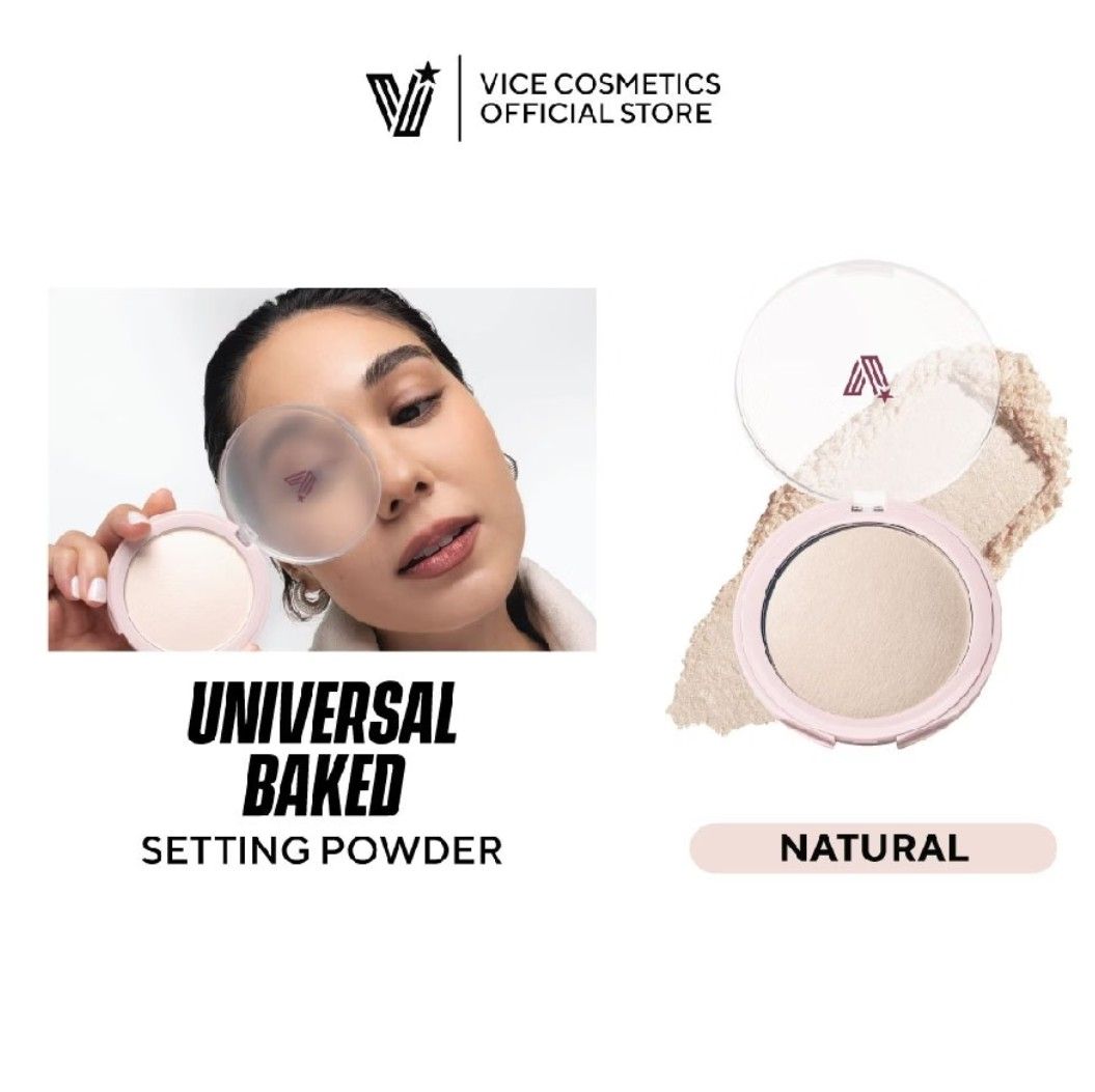 Vice cosmetics universal baked setting powder (Category: Makeup) located in Butuan. Submitted by rosefinds19 (Listing ID 1469065511, Image 2). Description: available shades: natural below srp makeups available 💯Authentic and brandnew direct supplier po tayo.