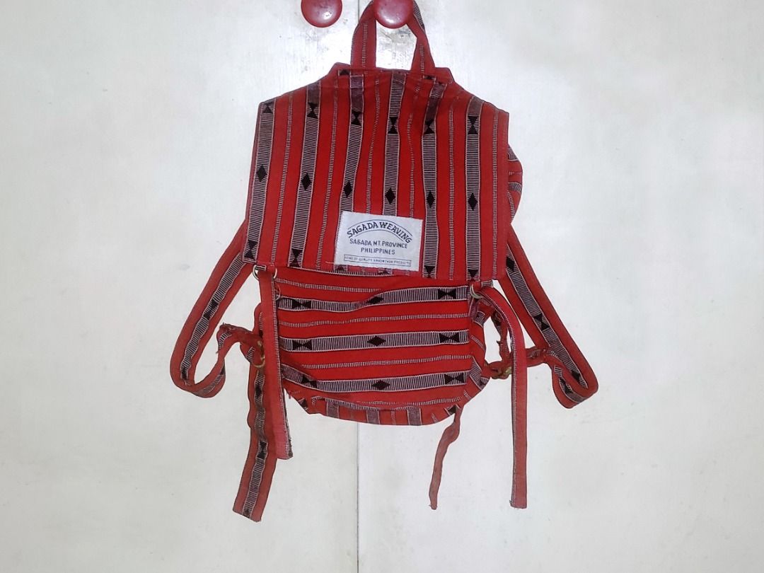 Vintage 90's Sagada Weaving Day Trip Knapsack Indigenous Handwoven ...