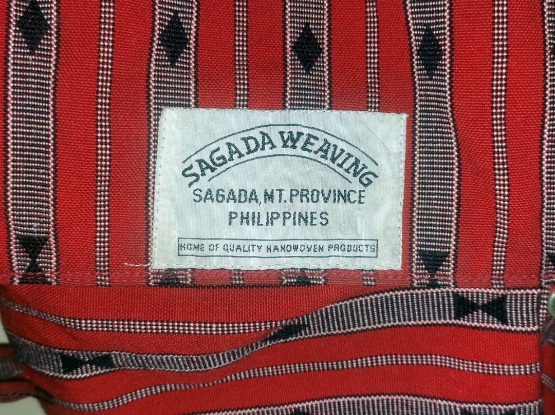 Vintage 90's Sagada Weaving Day Trip Knapsack Indigenous Handwoven ...