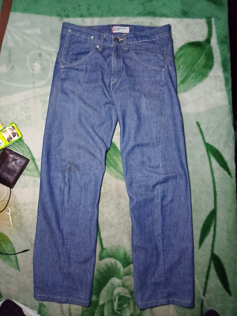 Vintage Authentic Levi’s Engineered Jeans (Japan Release - W29 L30) (Category: Jeans) located in Manila. Submitted by red09845 (Listing ID 1469081338, Image 2). Description: Authentic Vintage Levi's Engineered Jeans (00001 Regular Fit) - Japan Release Item Details: • Brand: Levi's Strauss Japan K.K. (Made in Japan) • Style Code: 00001-08 • Size on Tag: Size 29 • Design Features: Iconic 1990s 3D ergonomic curved cut with twisted side seams and sin