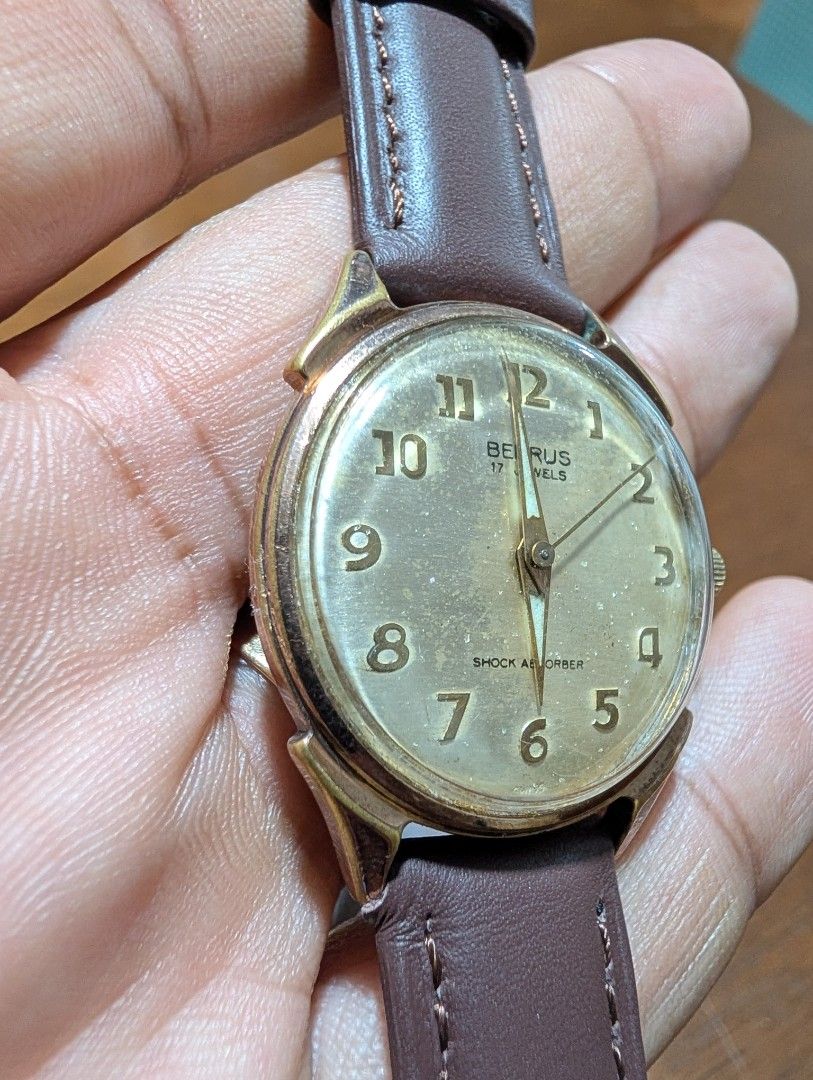 Vintage Benrus (Category: Men's Watches) located in Makati City. Submitted by greatbuysmnl (Listing ID 1469032973, Image 2). Description: Vintage Benrus Men's Watch Hand wind 17 Jewels Shock absorber Swiss made in great working condition .