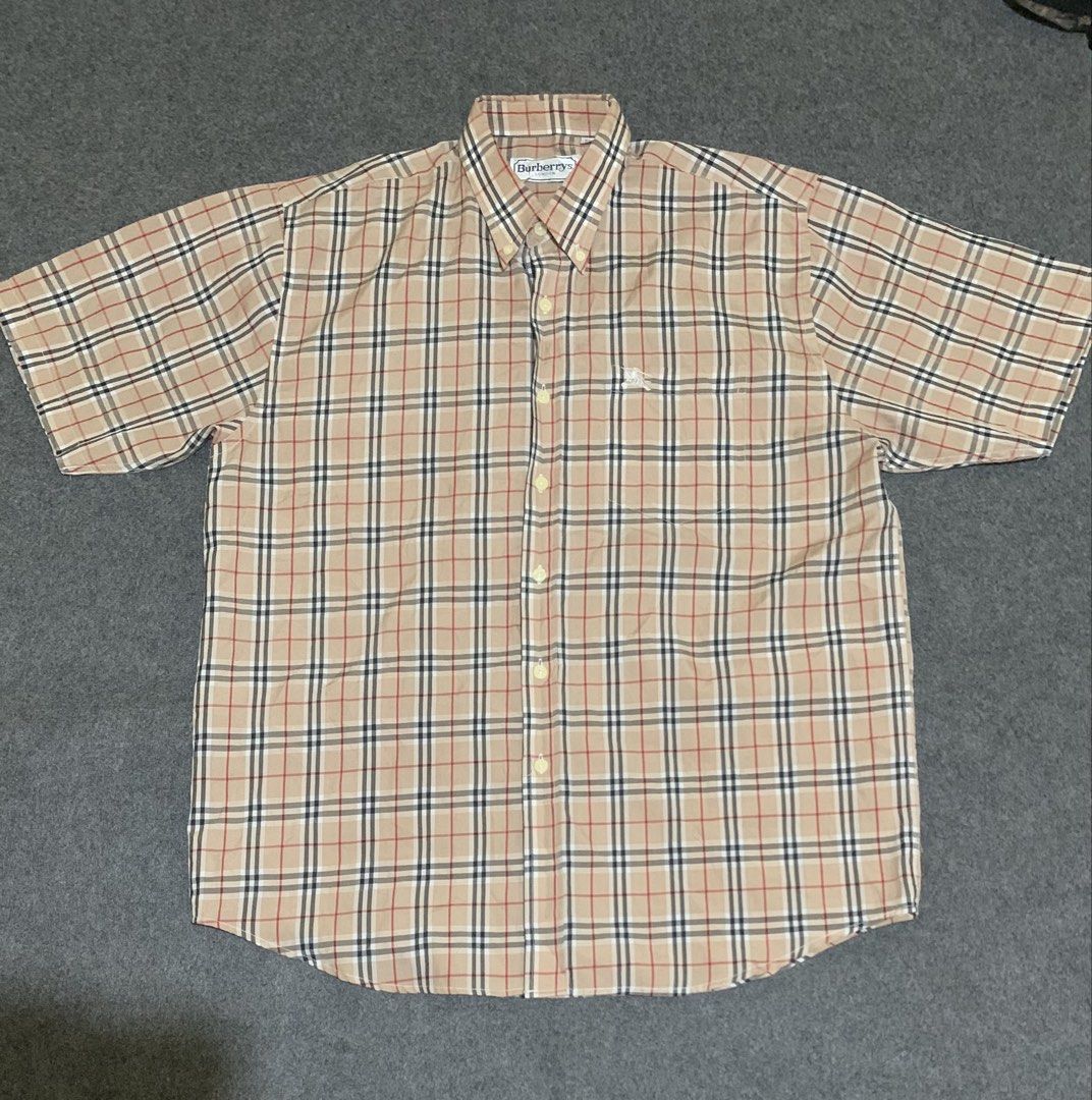 Vintage Burberrys nova check (Category: Tshirts & Polo Shirts ) located in Lapu Lapu. Submitted by kimthrift1976 (Listing ID 1469094108, Image 2). Description: Excellent condition No issue Size XL Dimes 24x29 .