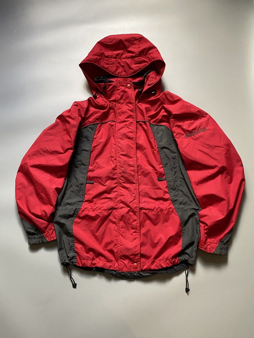 Vintage Columbia Technical Shell Jacket (Category: Coats, Jackets and Outerwear) located in Cebu City. Submitted by dfindss. (Listing ID 1469033677, Image 2). Description: Dimension: 28x22.5 Unisex Need wash Issue missing one puller still working all zippers Packable hood.