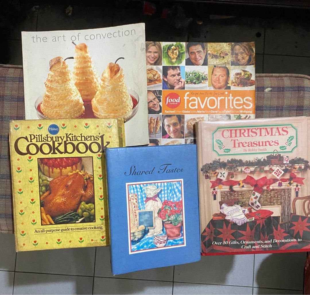 Vintage Cookbooks 450 each preowned (Category: Assessment Books) located in Quezon City. Submitted by balikbayanbuddy (Listing ID 1469053308, Image 1). Description: .